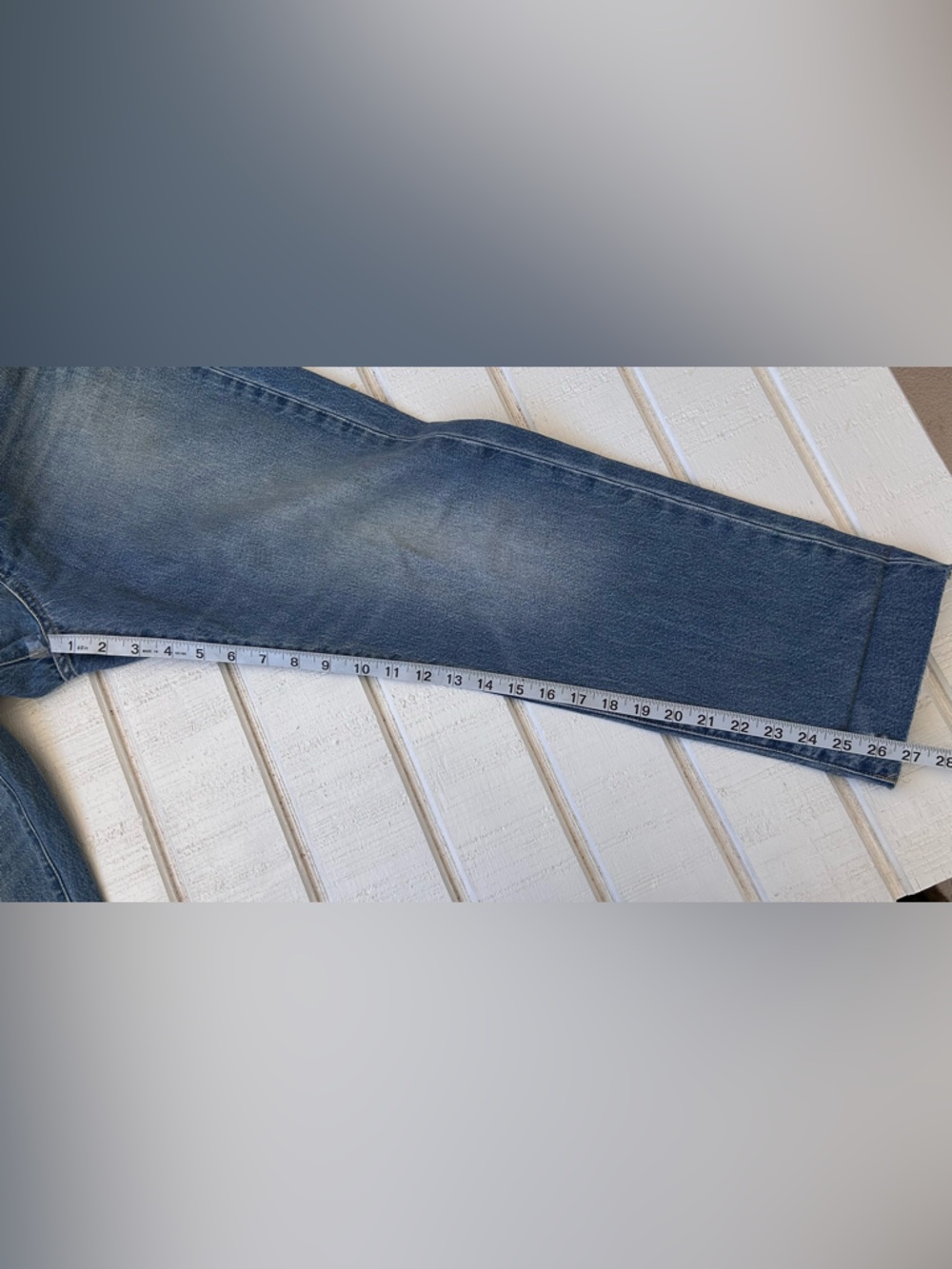 GAP Denim Women’s Boyfriend Mid Rise Jeans Button Fly Raw Hem Size 30 10 - Picture 11 of 11